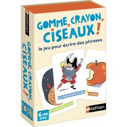 Gomme, crayon, ciseaux !