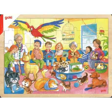 Puzzle Chez le vétérinaire Puzzle Chez le vétérinaire