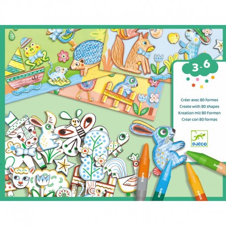Coffret coloriage - Un monde à créer Animaux Coffret coloriage - Un monde à créer Animaux