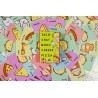 Taco chat bouc cheese pizza