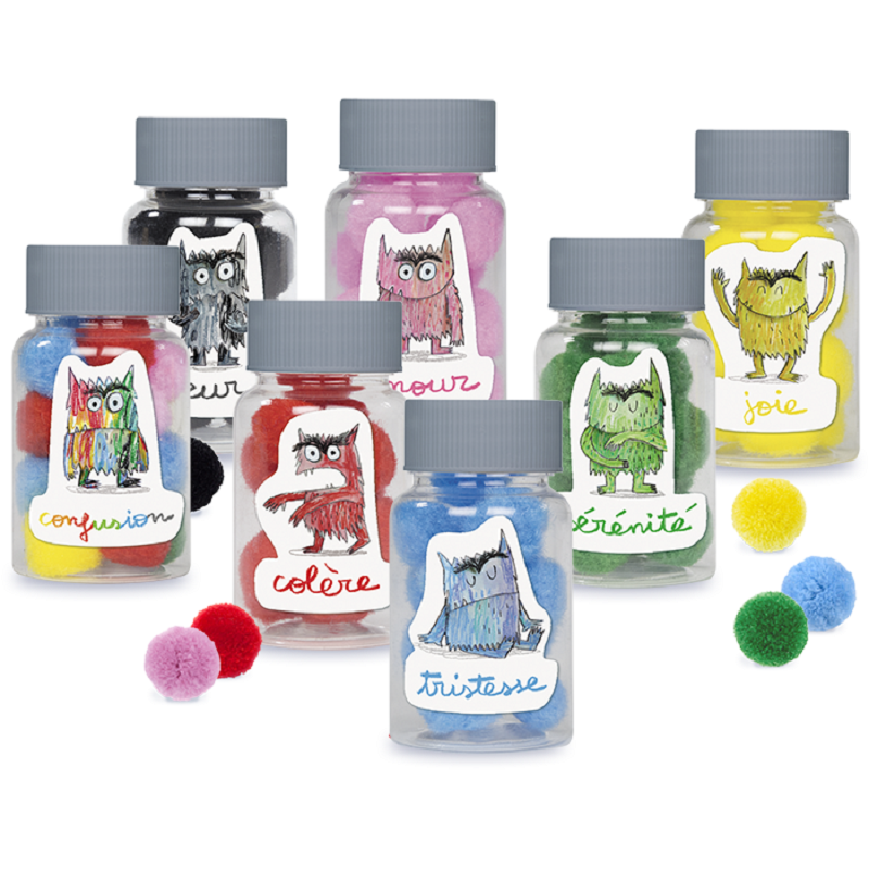 Je découvre les émotions - Nathan - Coffret complet pour accompagner les enfants dans la gestion de leurs émotions.