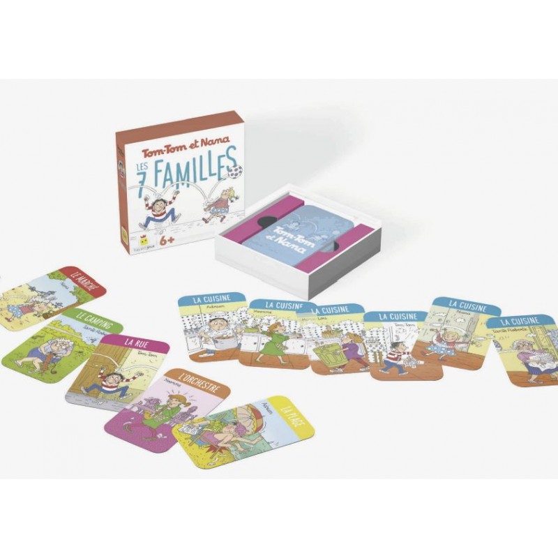 TomTom et Nana , les 7 familles Bayard Jeu de 7 familles à l