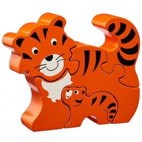 Puzzle maman et bébé tigre Puzzle maman et bébé tigre