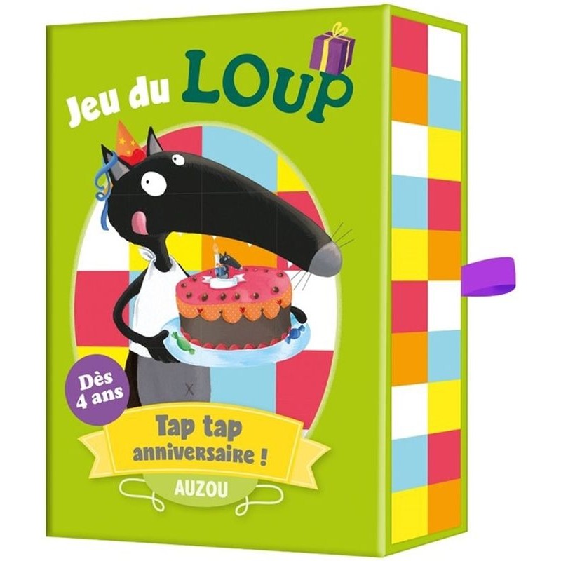 Jeu Du Loup Tap Tap Anniversaire Jeu De Memoire Evolutif Auzou