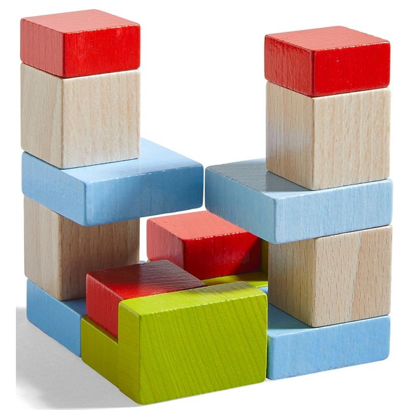 Jeu d'assemblage en 3D Quatre fois quatre - Haba - Jeu d’assemblage en ...