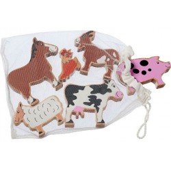 Animaux de la ferme (lot de 6)