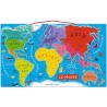 Puzzle monde magnétique