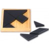 Tangram en bois dans un coffret