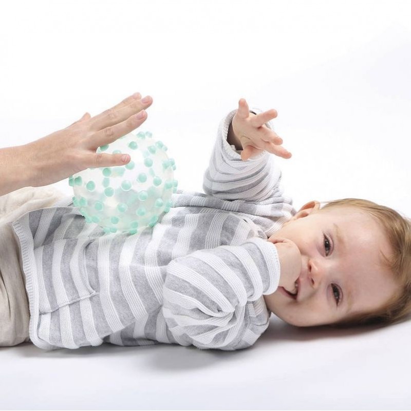 nourrisson sensorielles balles silicone massage doux balle bébé texturé multi boule colorée enfant tactile 6pcs balle jouet main Balles pour bébés et enfants en bas âge 