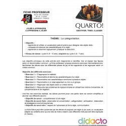 Quarto - Fiche pédagogique