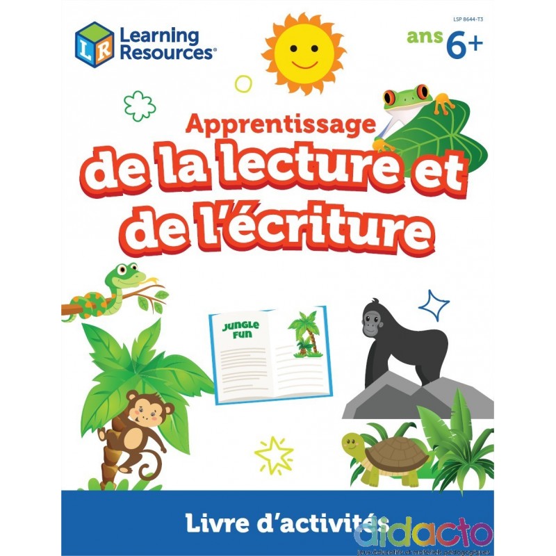 Apprentissage De La Lecture Et De Lécriture 6 Fiche Pédagogique