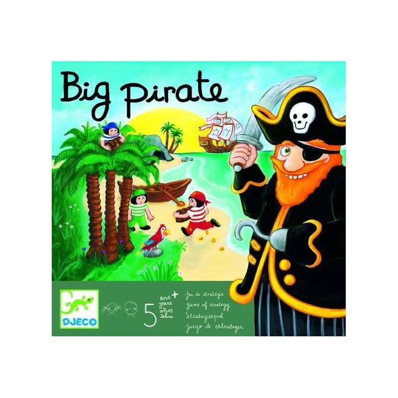 Big pirate, jeu de société Djeco