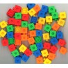 Cubes à connecter - 100 pièces