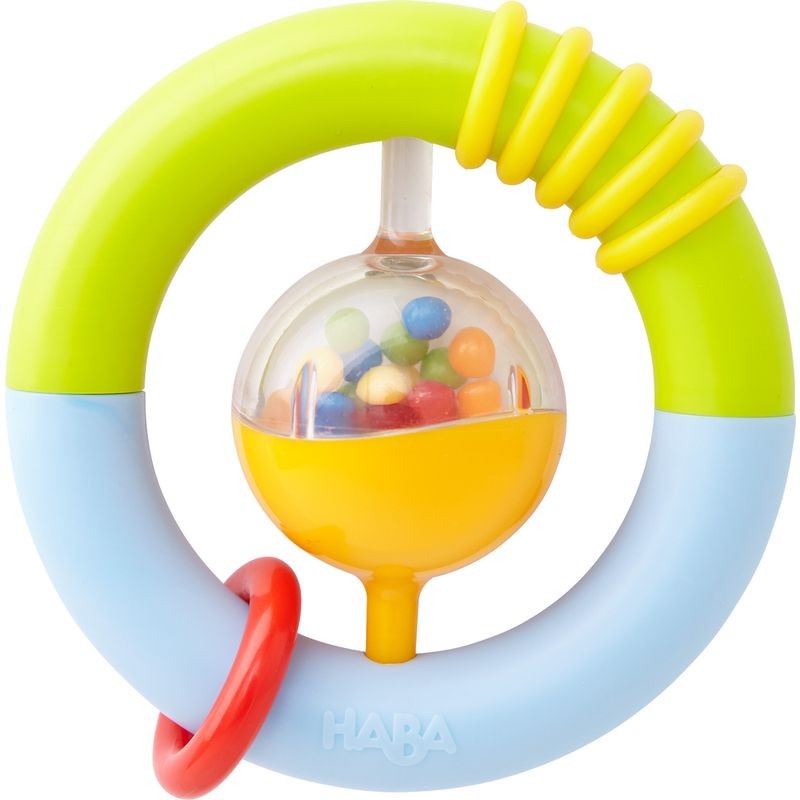 Hochet Bébé En Bois Hape - Œuf Roulant Avec Clochette Pour Éveil Et Préhension