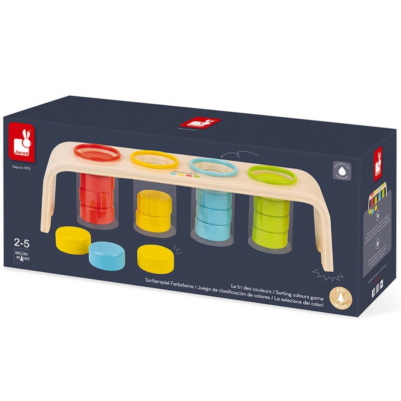 Jouet Sensoriel De Tri Des Couleurs - Hippocampe En Caoutchouc Souple - Apprentissage Montessori - Anti-stress Enfants