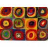 Puzzle Carrés avec cercles de Kandinsky