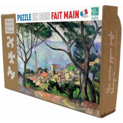 Puzzle Vue sur l'Estaque de Cezanne
