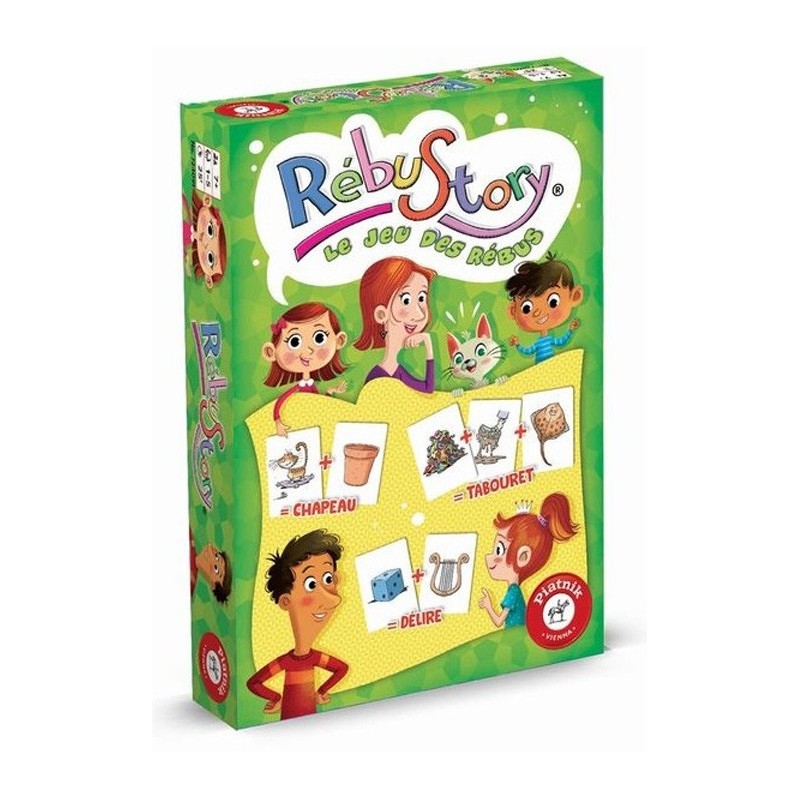 Rebustory Est Un Jeu De Cartes Pour Faire Des Rebus Un Jeu De Langage