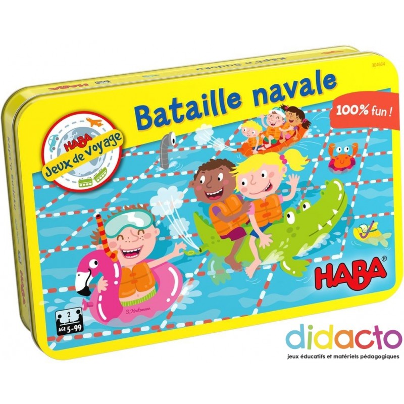 Jeu De Bataille Navale Magnetique A Emporter Partout Haba