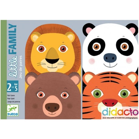 Lot des jeux de cartes Little de Djeco Lot des jeux de cartes Little de Djeco
