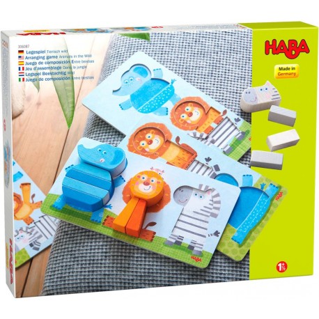 Jeu d’assemblage Dans la jungle Jeu d’assemblage Dans la jungle
