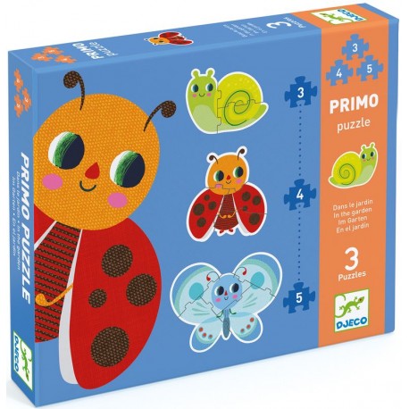 Puzzles Primo - Dans le jardin Puzzles Primo - Dans le jardin