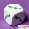 Dé addition soustraction en lettres