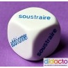 Dé addition soustraction en lettres