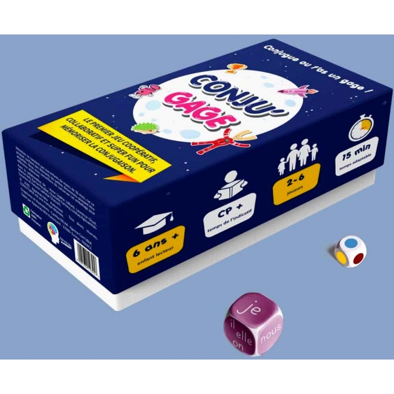 Conju Gage Jeu Cooperatif Et Modulable Pour Apprendre Les Conjugaisons De Maniere Ludique Et Bienveillante