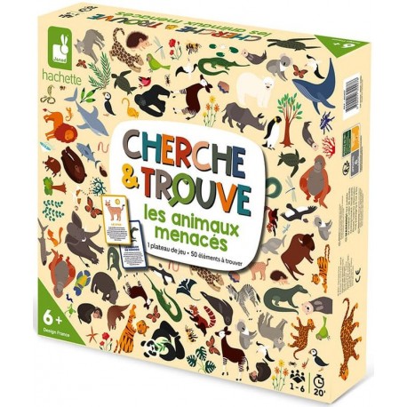 Cherche et Trouve Animaux Menacés Cherche et Trouve Animaux Menacés