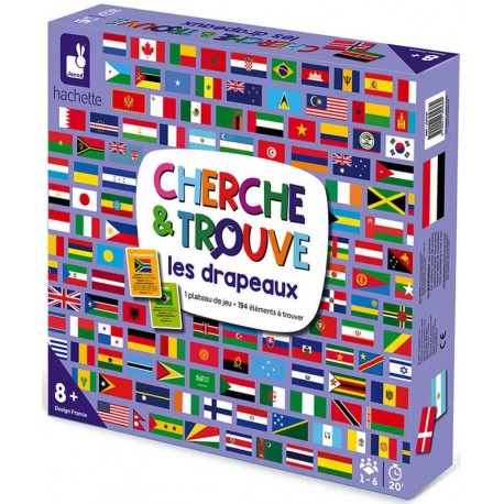 Cherche et Trouve les Drapeaux Cherche et Trouve les Drapeaux