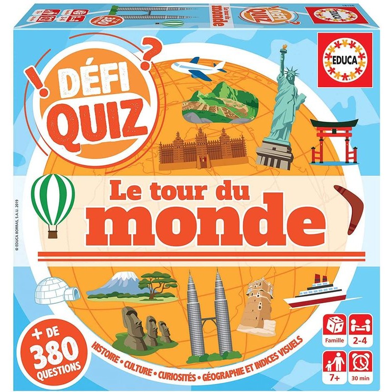 Jeux De Société Enfants Contre Parents Grand Quiz Des Connaissances Jeu