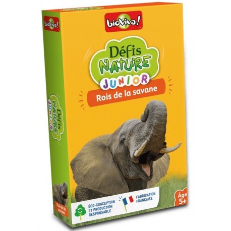 Défis nature junior - Rois de la savane Défis nature junior - Rois de la savane