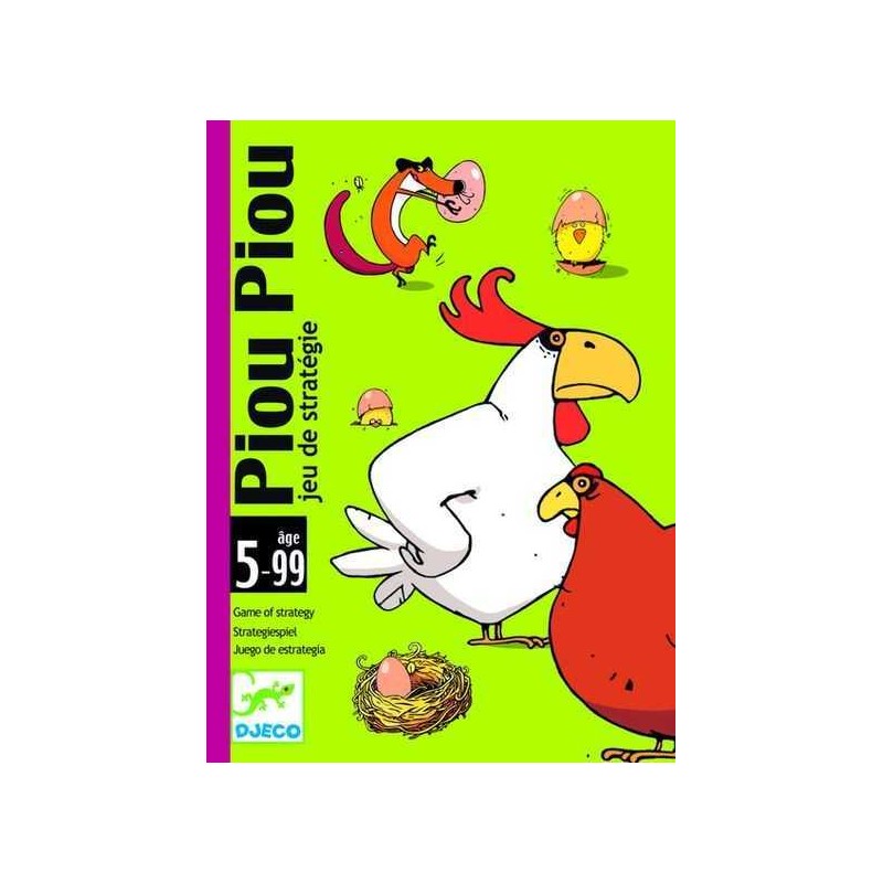 Купить Карточную Игру Чик Чирик Djeco