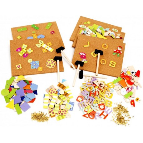 Atelier clous et marteaux - Set pour 5 Atelier clous et marteaux - Set pour 5