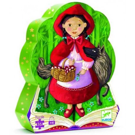 Puzzle conte: le petit chaperon rouge Puzzle conte: le petit chaperon rouge