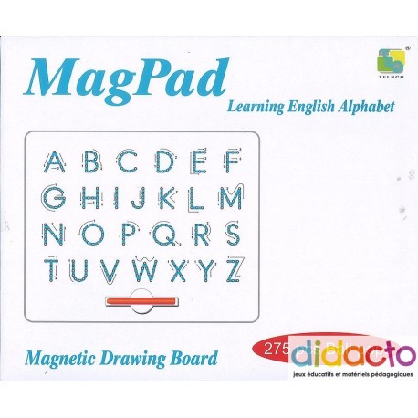 Tableau magnétique Mag Pad Lettres capitales