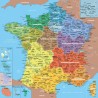 Carte de France - les départements