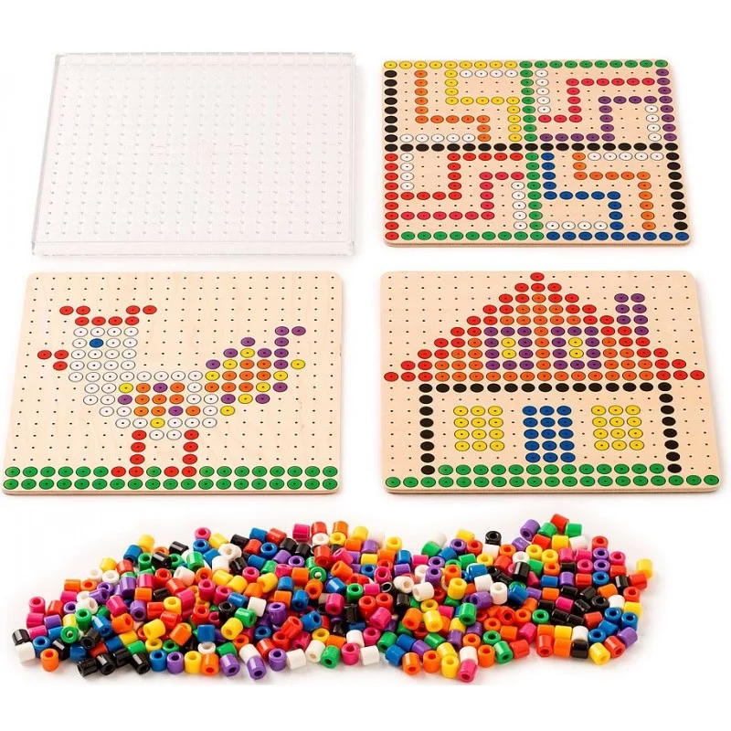 Créer avec les perles (Build with beads)