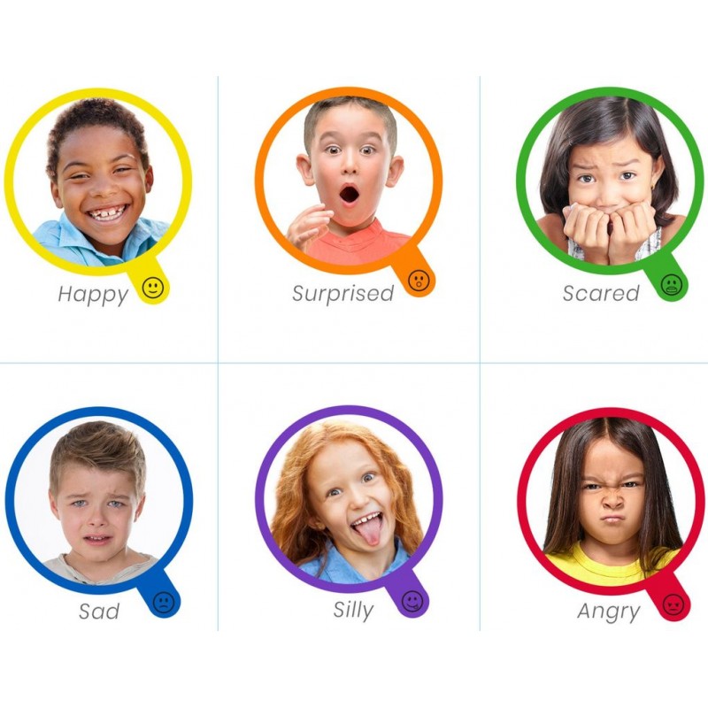 Ti Voglio Bene Anche Se Miroir Des Sentiments Learning Resources - Jeu De 4 - Apprentissage