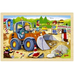 Puzzle chantier 24 pièces