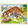 Puzzle sur l'alpage