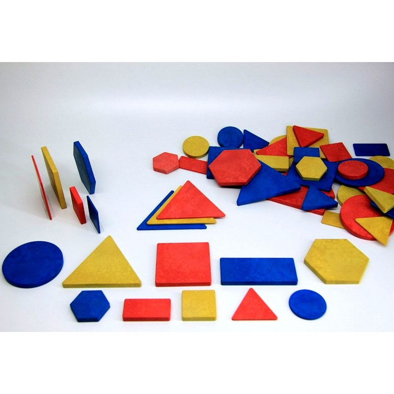 Ensemble De Diverses Icônes Géométriques Rectangles Triangles Carrés