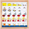 Tableau des volumes et contenances