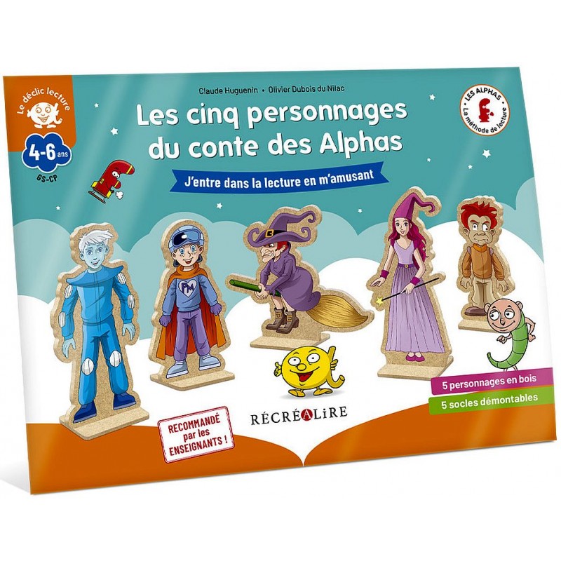 Les Cinq Personnages De La Planete Des Alphas Didacto