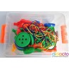 Coffret Boutons à lacer - 72 pcs