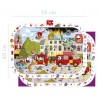 Puzzle d'observation Pompiers