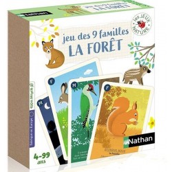 Jeu des 9 familles La forêt