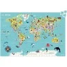 Puzzle XL carte du monde