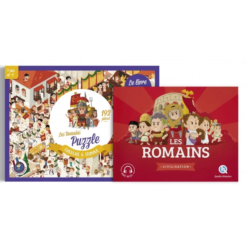 Puzzle cherche et trouve - Les romains